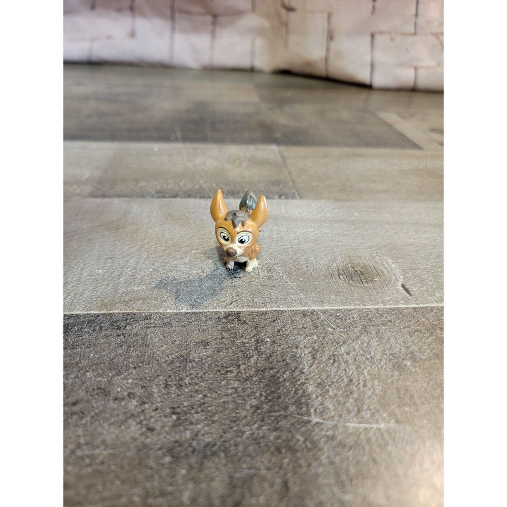 Disney brown dog fox toy figure